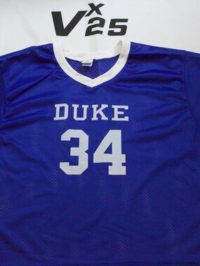NEW Men's Duke Brennan O'Neill Lacrosse Blue Mesh Jersey Sz XL